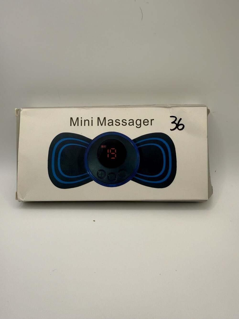 Mini Massager with LCD Display, 8 Modes, 19 Gears